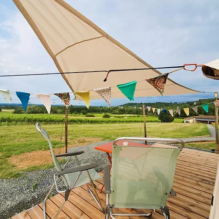 Le Bivouac De La Plante Luxury tent Saint-Aubin-de-Branne